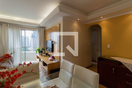 Sala de apartamento à venda com 3 quartos, 79m² em Vila Azevedo, São Paulo