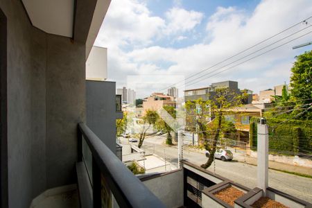 Varanda do quarto 1 de apartamento à venda com 3 quartos, 150m² em Vila Eldizia, Santo André