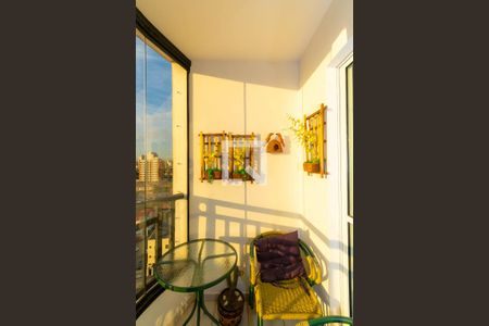 Varanda da Sala de apartamento para alugar com 2 quartos, 58m² em Quinta da Paineira, São Paulo