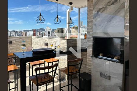 Área Externa  de apartamento à venda com 2 quartos, 140m² em Barroca, Belo Horizonte