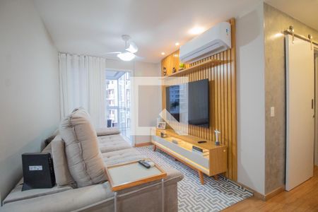Sala  de apartamento à venda com 2 quartos, 90m² em Recreio dos Bandeirantes, Rio de Janeiro