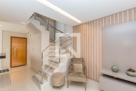 Sala 1 de apartamento à venda com 3 quartos, 190m² em Alto Caiçaras, Belo Horizonte