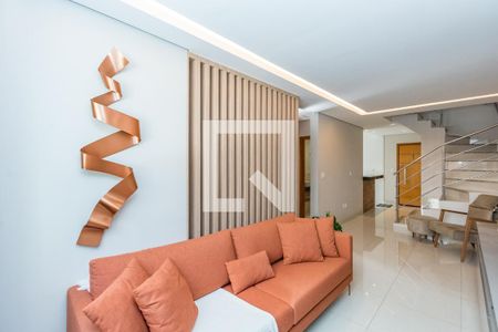 Sala 1 de apartamento à venda com 3 quartos, 190m² em Alto Caiçaras, Belo Horizonte