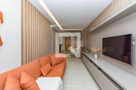 Sala 1 de apartamento à venda com 3 quartos, 190m² em Alto Caiçaras, Belo Horizonte