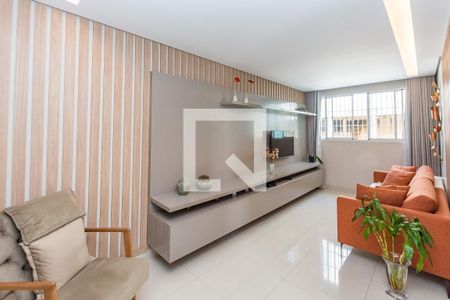 Sala 1 de apartamento à venda com 3 quartos, 190m² em Alto Caiçaras, Belo Horizonte