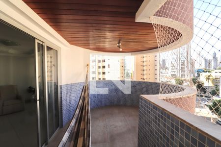Sacada/varanda de apartamento para alugar com 4 quartos, 290m² em Setor Oeste, Goiânia