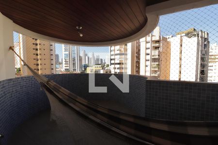 sacada/ varanda de apartamento para alugar com 4 quartos, 290m² em Vila Bandeirantes, Goiânia