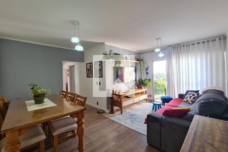 Sala de apartamento à venda com 3 quartos, 75m² em Parque Tomas Saraiva, São Paulo