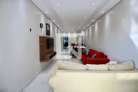 Sala de apartamento para alugar com 3 quartos, 104m² em Jardim Tejereba, Guarujá