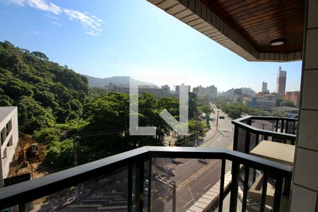 Vista de apartamento para alugar com 3 quartos, 104m² em Jardim Tejereba, Guarujá