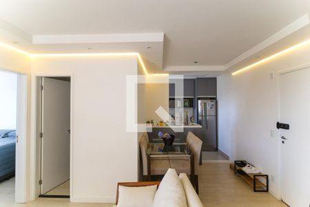Sala de apartamento à venda com 2 quartos, 51m² em Jardim Monte Alegre, Taboão da Serra