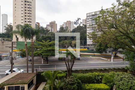Vista da Sala de apartamento para alugar com 2 quartos, 57m² em Vila Andrade, São Paulo