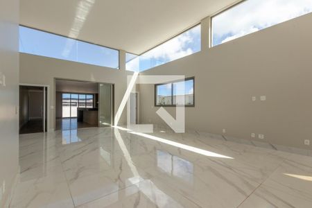 Casa de condomínio à venda com 254m², 4 quartos e 2 vagasSala