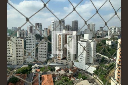 Vista da Sala de apartamento para alugar com 3 quartos, 137m² em Vila Mariana, São Paulo