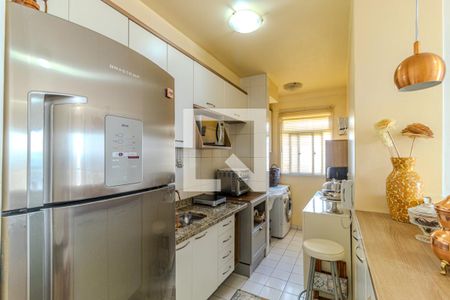 Cozinha de apartamento à venda com 2 quartos, 47m² em Luz, São Paulo