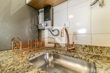 Cozinha de apartamento à venda com 2 quartos, 47m² em Luz, São Paulo