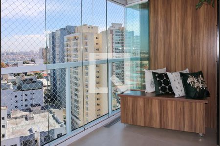 Varanda Gourmet de apartamento à venda com 1 quarto, 80m² em Osvaldo Cruz, São Caetano do Sul