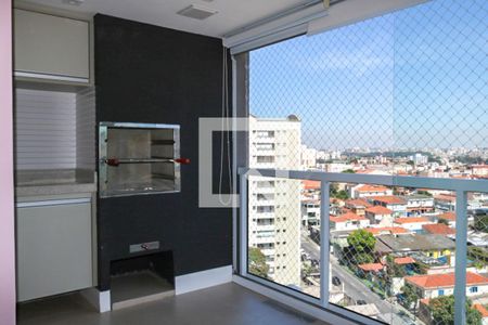 Varanda Gourmet de apartamento à venda com 1 quarto, 80m² em Osvaldo Cruz, São Caetano do Sul