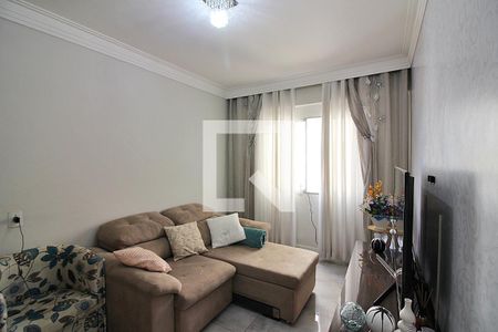 Sala  de apartamento para alugar com 1 quarto, 57m² em Vila Franca, São Bernardo do Campo