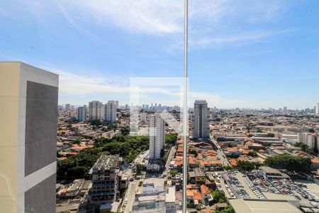 Sala/Cozinha vista de apartamento para alugar com 1 quarto, 28m² em Vila Independência, São Paulo