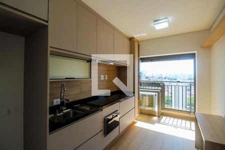 Sala/Cozinha de apartamento para alugar com 1 quarto, 28m² em Vila Independência, São Paulo