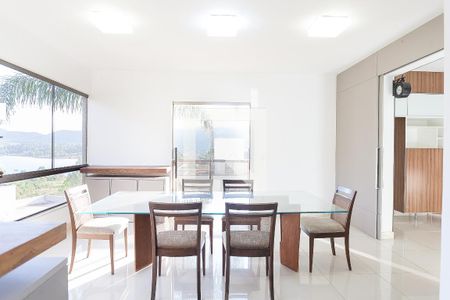 Sala de Jantar de casa de condomínio para alugar com 5 quartos, 545m² em Alphaville, Nova Lima