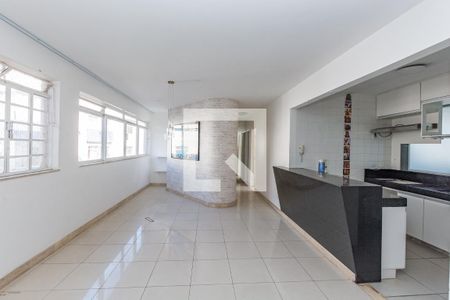 Sala de apartamento para alugar com 3 quartos, 90m² em Ventosa, Belo Horizonte