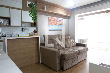 Sala de apartamento à venda com 2 quartos, 60m² em Vila Apiaí, Santo André