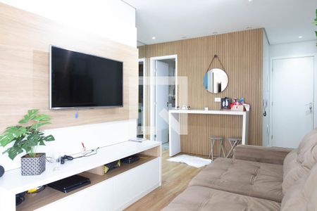 Sala de apartamento à venda com 2 quartos, 60m² em Vila Apiaí, Santo André