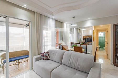 Sala de apartamento à venda com 3 quartos, 95m² em Vila Brasilina, São Paulo