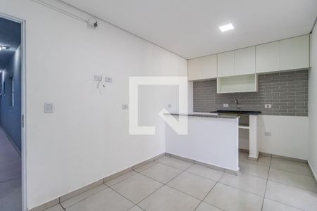 Sala/Cozinha de kitnet/studio para alugar com 1 quarto, 24m² em Parque dos Camargos, Barueri