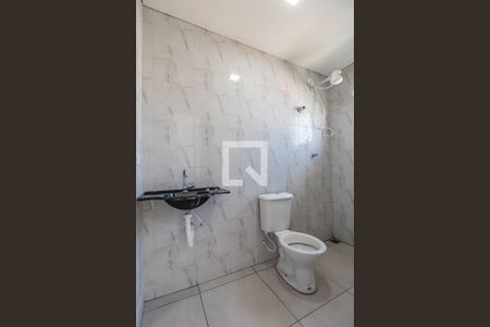 Banheiro da Suíte de kitnet/studio para alugar com 1 quarto, 24m² em Parque dos Camargos, Barueri