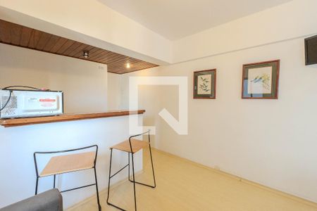 Sala/Cozinha de kitnet/studio para alugar com 1 quarto, 35m² em Consolação, São Paulo