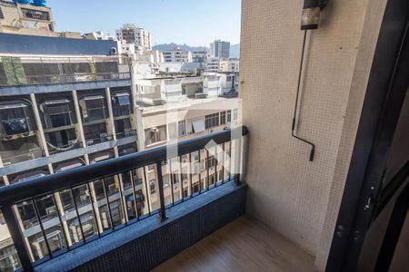 Varanda da Sala de apartamento à venda com 2 quartos, 74m² em Flamengo, Rio de Janeiro