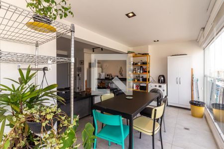 Varanda de apartamento à venda com 1 quarto, 50m² em Campos Elíseos, São Paulo