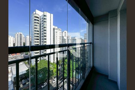 Sacada de apartamento para alugar com 1 quarto, 33m² em Campo Belo, São Paulo