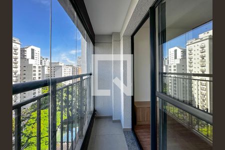 Sacada de apartamento para alugar com 1 quarto, 33m² em Campo Belo, São Paulo