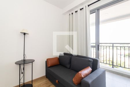 Sala de apartamento à venda com 1 quarto, 31m² em Indianópolis, São Paulo