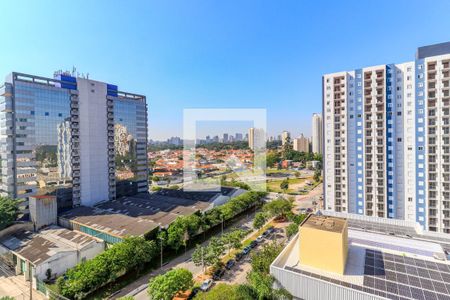Vista da Sala de apartamento para alugar com 1 quarto, 32m² em Jardim Caravelas, São Paulo