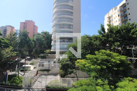 Vista da sacada de apartamento à venda com 2 quartos, 36m² em Vila Campo Grande, São Paulo