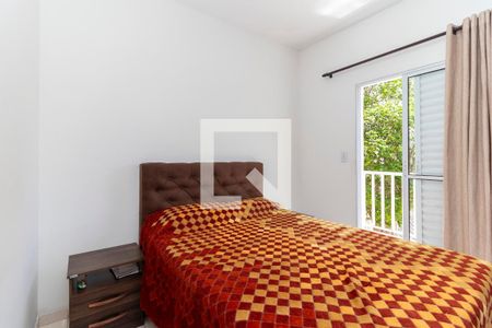 Quarto 1 - Suíte de casa de condomínio à venda com 2 quartos, 65m² em Jardim Itapemirim, São Paulo