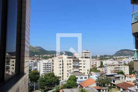 Varanda da sala - Vista de apartamento à venda com 3 quartos, 98m² em Freguesia (jacarepaguá), Rio de Janeiro