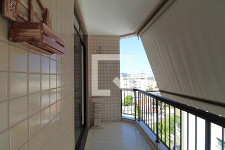 Varanda da sala de apartamento à venda com 3 quartos, 98m² em Freguesia (jacarepaguá), Rio de Janeiro