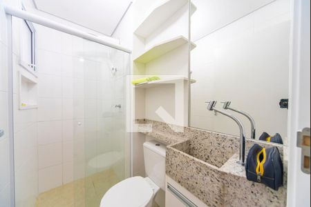 Banheiro de apartamento para alugar com 2 quartos, 110m² em Vila Pires, Santo André