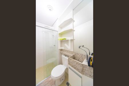 Banheiro de apartamento para alugar com 2 quartos, 110m² em Vila Pires, Santo André