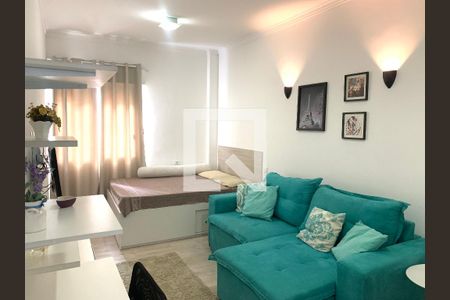 Sala/Quarto de apartamento para alugar com 1 quarto, 35m² em Liberdade, São Paulo