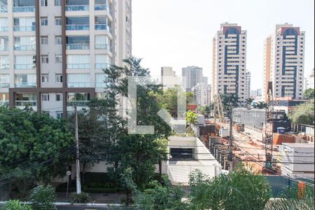 Vista da varanda de apartamento à venda com 1 quarto, 59m² em Vila Mariana, São Paulo