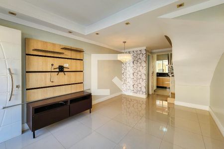 Sala de casa de condomínio para alugar com 3 quartos, 118m² em Demarchi, São Bernardo do Campo