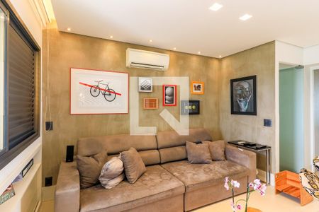 Sala de TV de apartamento à venda com 3 quartos, 147m² em Brooklin Paulista, São Paulo