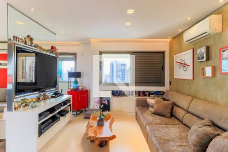 Sala de TV de apartamento à venda com 3 quartos, 147m² em Brooklin Paulista, São Paulo